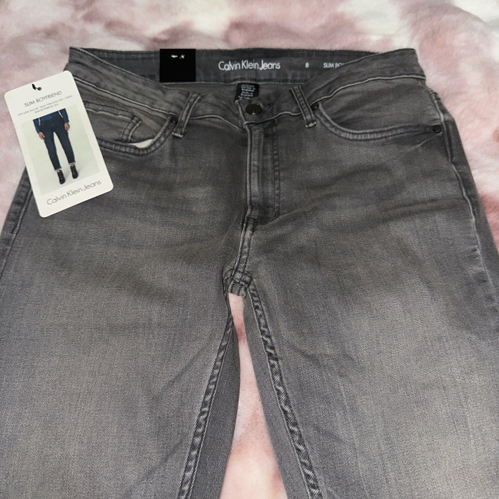 Calvin Klein Jeans Men’s Slim Gray Denim